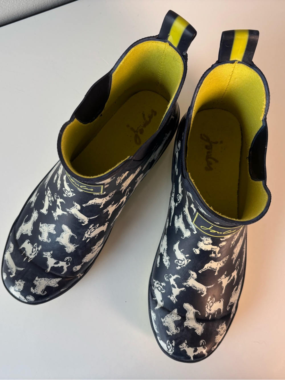 Joules Terrier Print Rain Boots - Picture 6 of 10